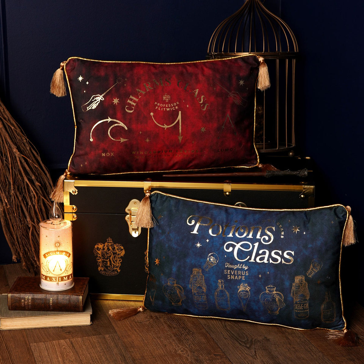 Harry Potter Potions Class Velvet Cushion - 50 x 30cm