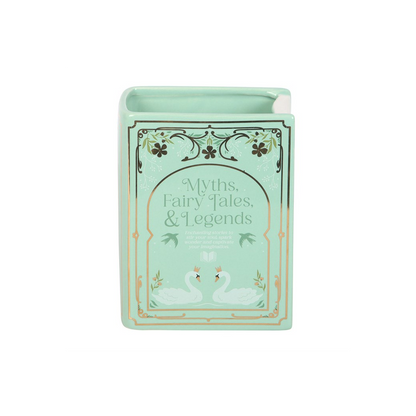 Green Book Shaped Vase