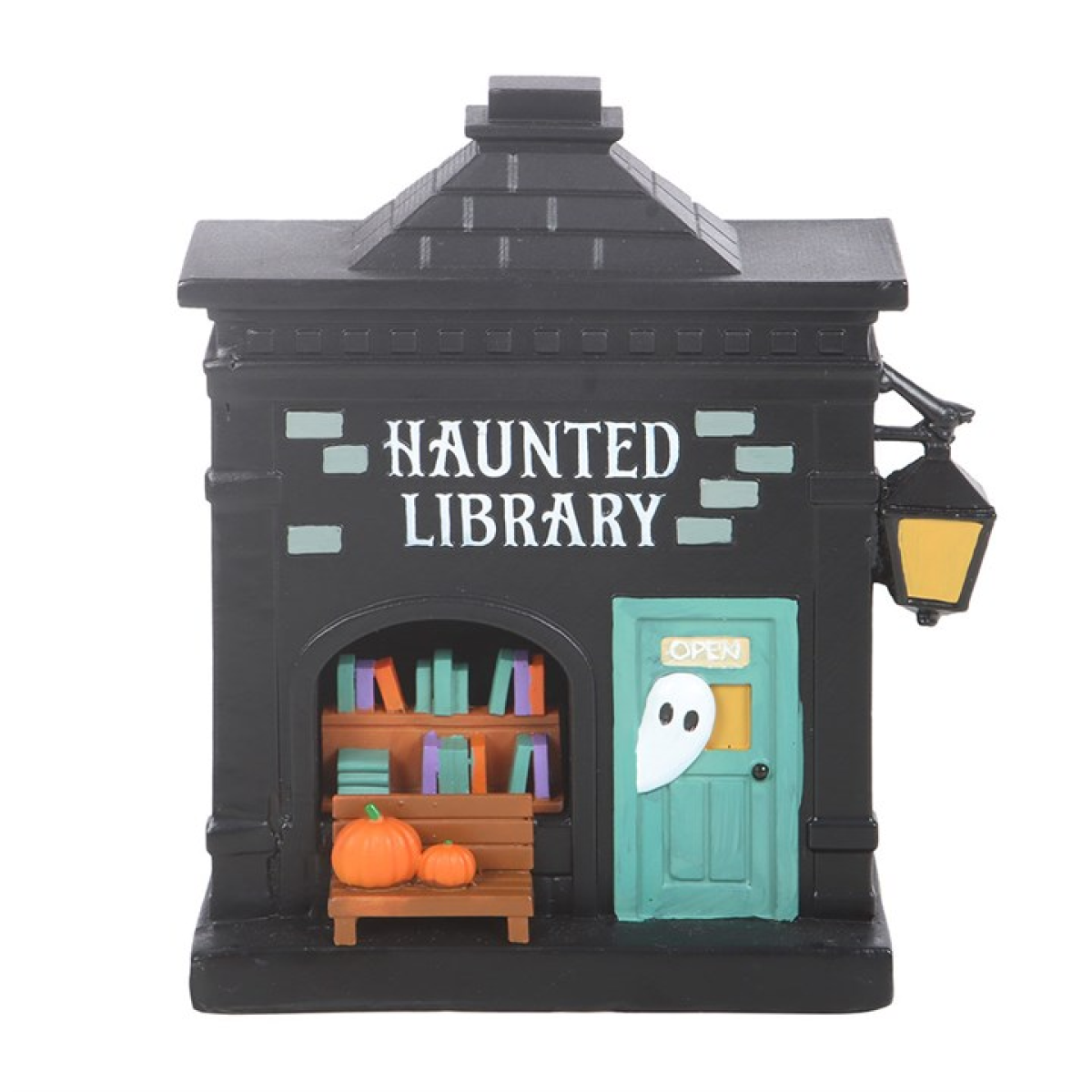 Halloween LED Light Up Decoration – Haunted Library