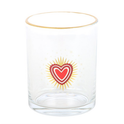 Sacred Heart Drinking Glass