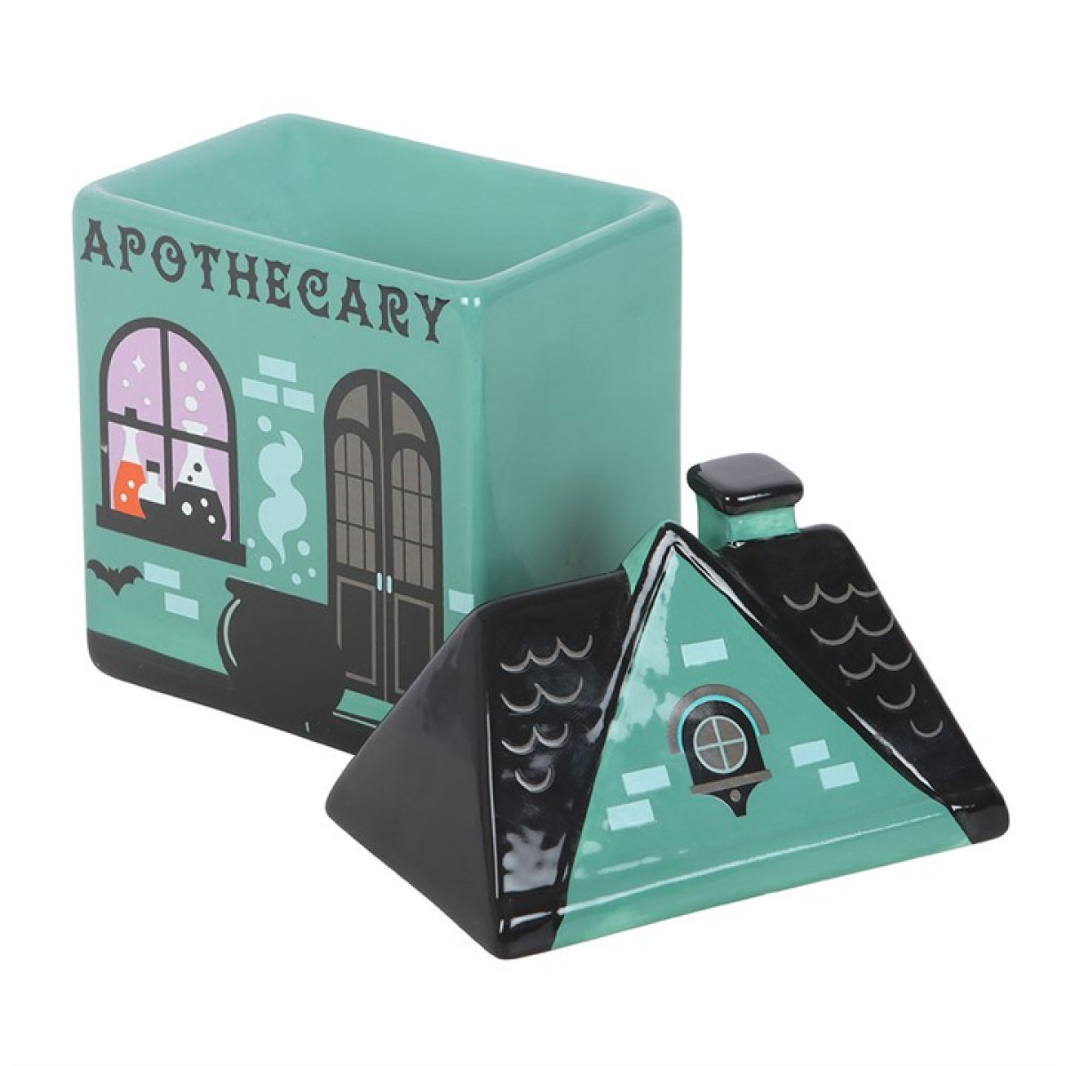 Apothecary Shop Oil Burner – Halloween Ceramic Fragrance Burner