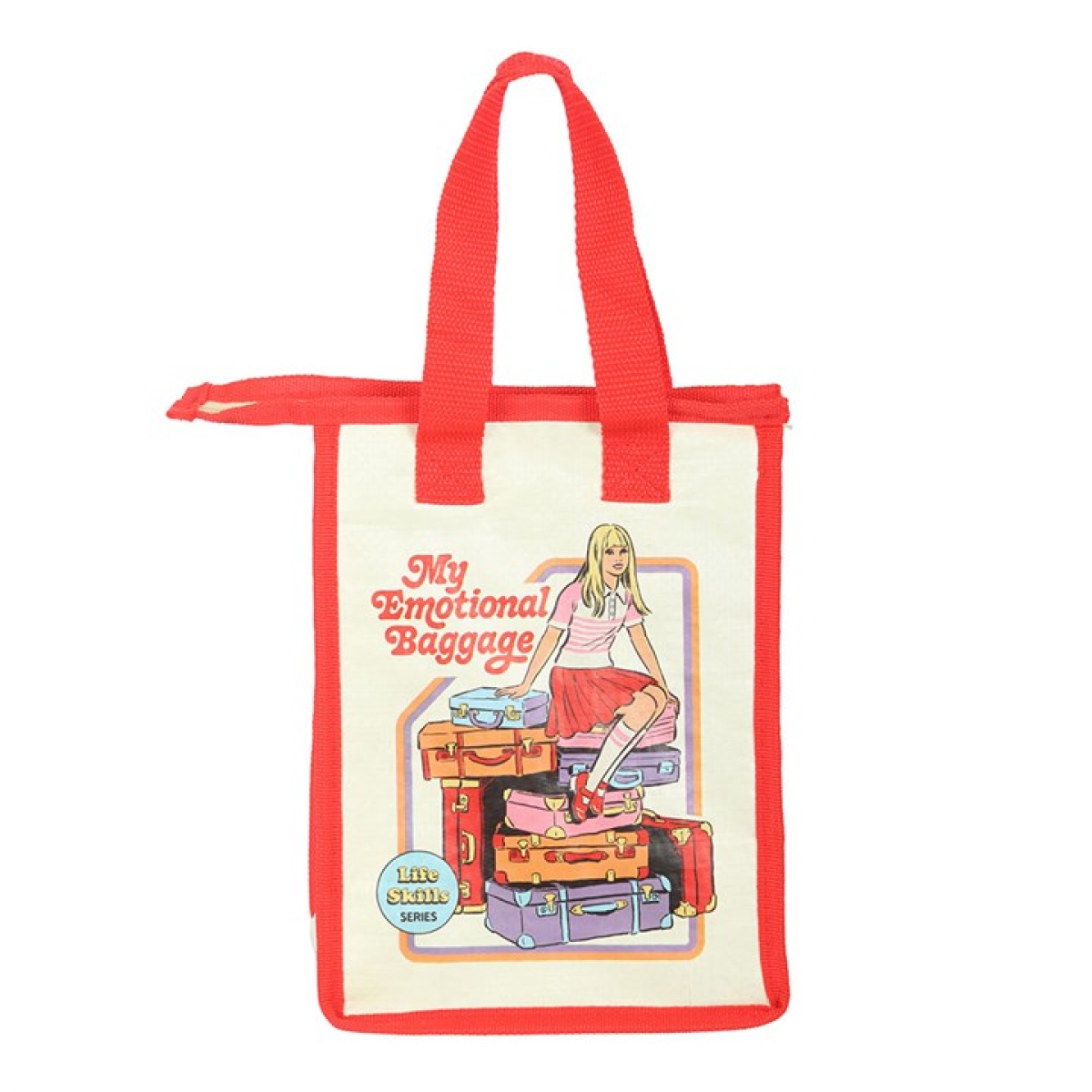 My Emotional Baggage Lunch Bag by Steven Rhodes