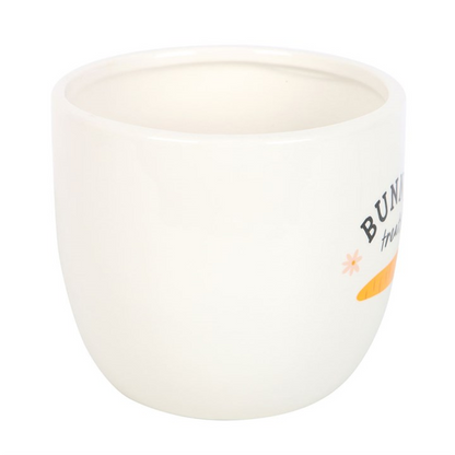 Bunny Treats Ceramic Pot
