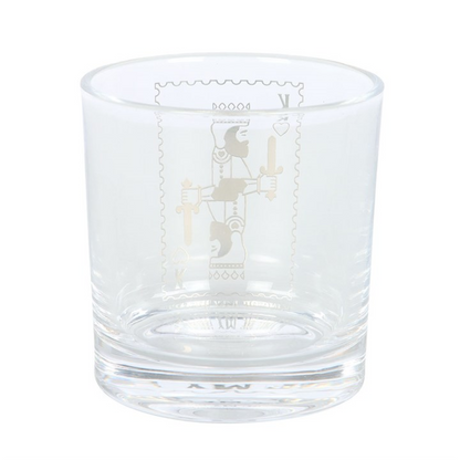 King of My Heart Drinking Glass