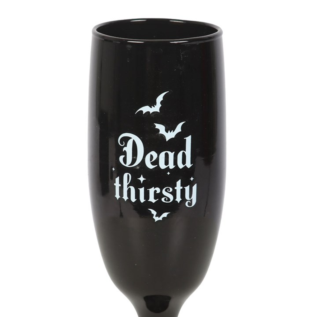 Set of 2 Dead Thirsty Champagne Flutes