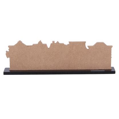 Halloween Spooky Street House Decoration – MDF Shelf & Mantel Display