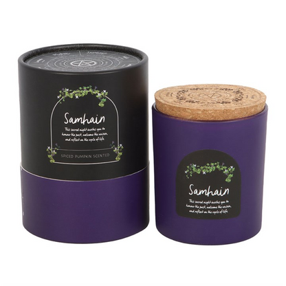 Samhain Spiced Pumpkin Wheel of the Year Candle