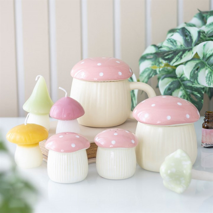 Pink Mushroom Mug