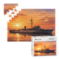 WWII Flower-Class Corvette Wooden Jigsaw Puzzle | 300 Pieces | 15"×10.2"