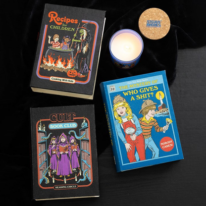 Cult Book Club Book-Shaped  Storage Box by Steven Rhodes