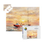 MV Mi-Amigo 500-Piece Wooden Jigsaw Puzzle | Radio Caroline Watercolour Art