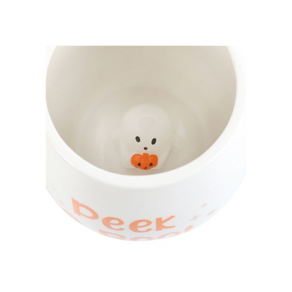 Peekaboo Ghost Rounded Mug