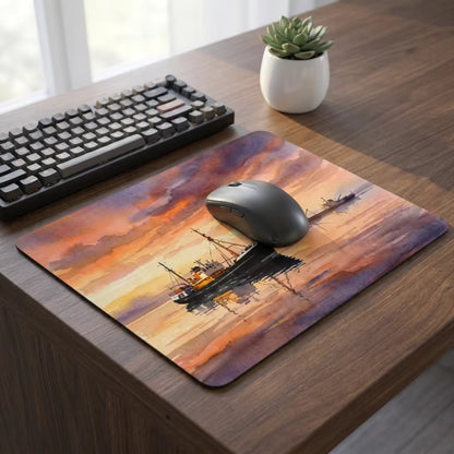 Ross Tiger & Ross Revenge Mouse Mat, Nautical Gift