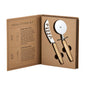Santa Barbara Pizza Cutter & Knife Gift Set