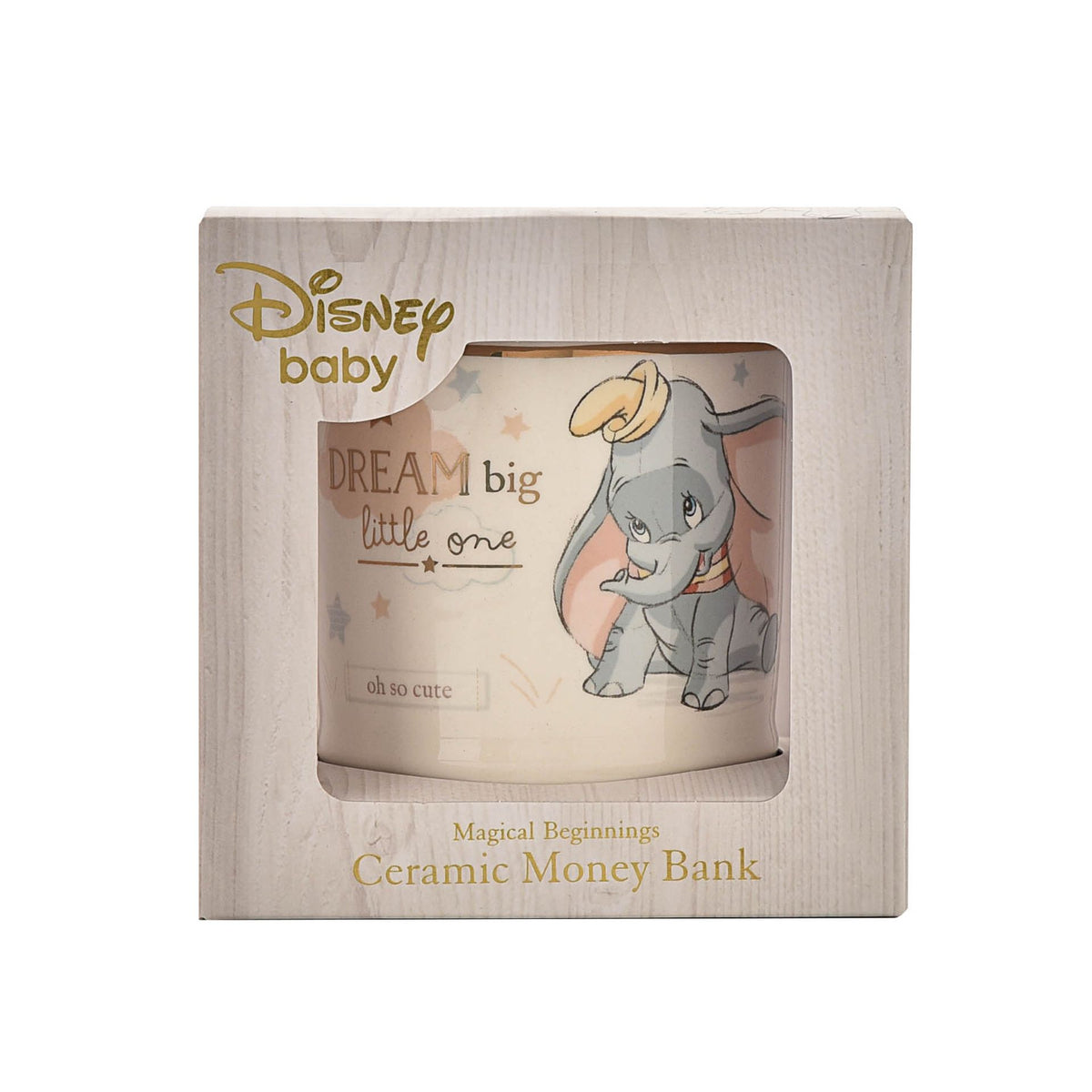Disney Dumbo Ceramic Money Box – Dream Big Little One