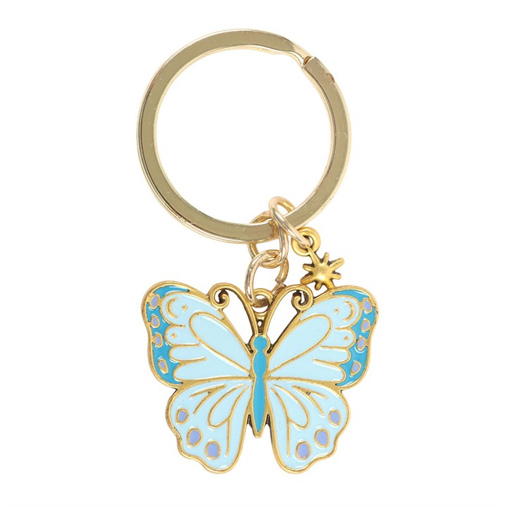 Luna Butterfly Keyring