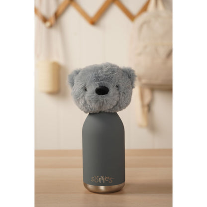 Pip The Plush Teddy Petrol Blue Stainless Steel Water Bottle 23cm / 450ml