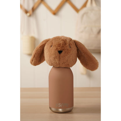 Cookie The Plush Bunny Dark Brown Stainless Steel Water Bottle 23cm / 450ml