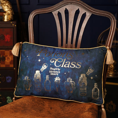 Harry Potter Potions Class Velvet Cushion - 50 x 30cm