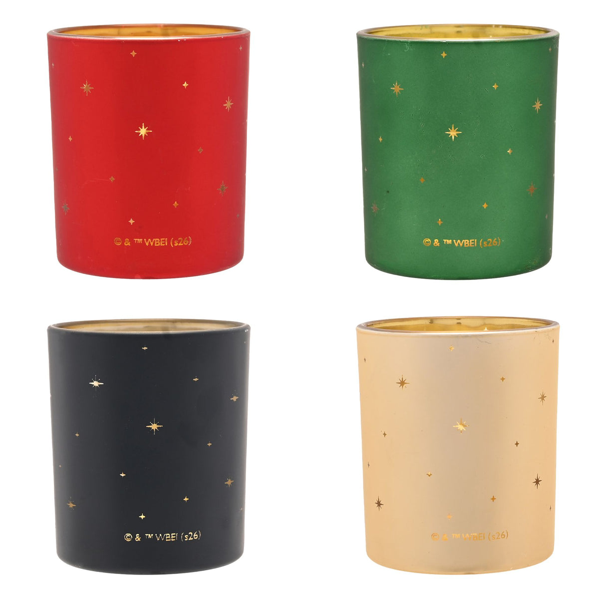 Harry Potter Hogwarts House Tealight Holders - Set of 4
