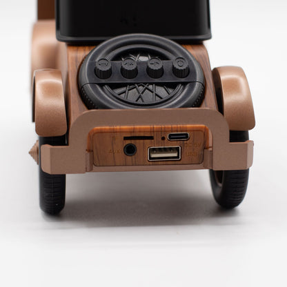 Retro Vintage Car Bluetooth Speaker & Phone Holder