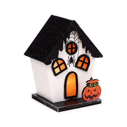 Spooky Spider House Halloween LED Decoration | Haunted House Light