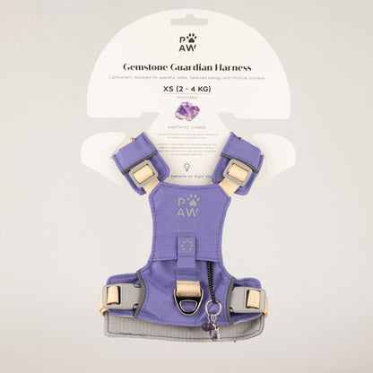 PAW XS Reflective Dog Harness – Lavender & Amethyst