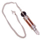Copper Amethyst & Quartz Pendulum