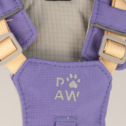 PAW XS Reflective Dog Harness – Lavender & Amethyst