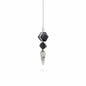 Psychic Gateway Pendulum – Multi Fluorite, Labradorite & Rainbow Moonstone