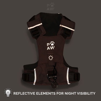 PAW XS Reflective Dog Harness – Lavender & Amethyst