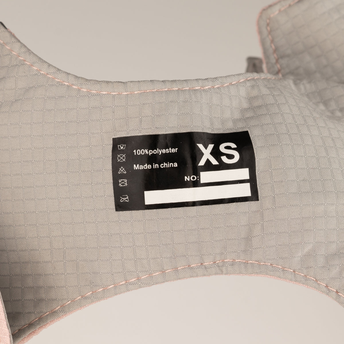 PAW XS Reflective Dog Harness – Rock Grey & Black Obsidian