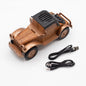 Retro Vintage Car Bluetooth Speaker & Phone Holder