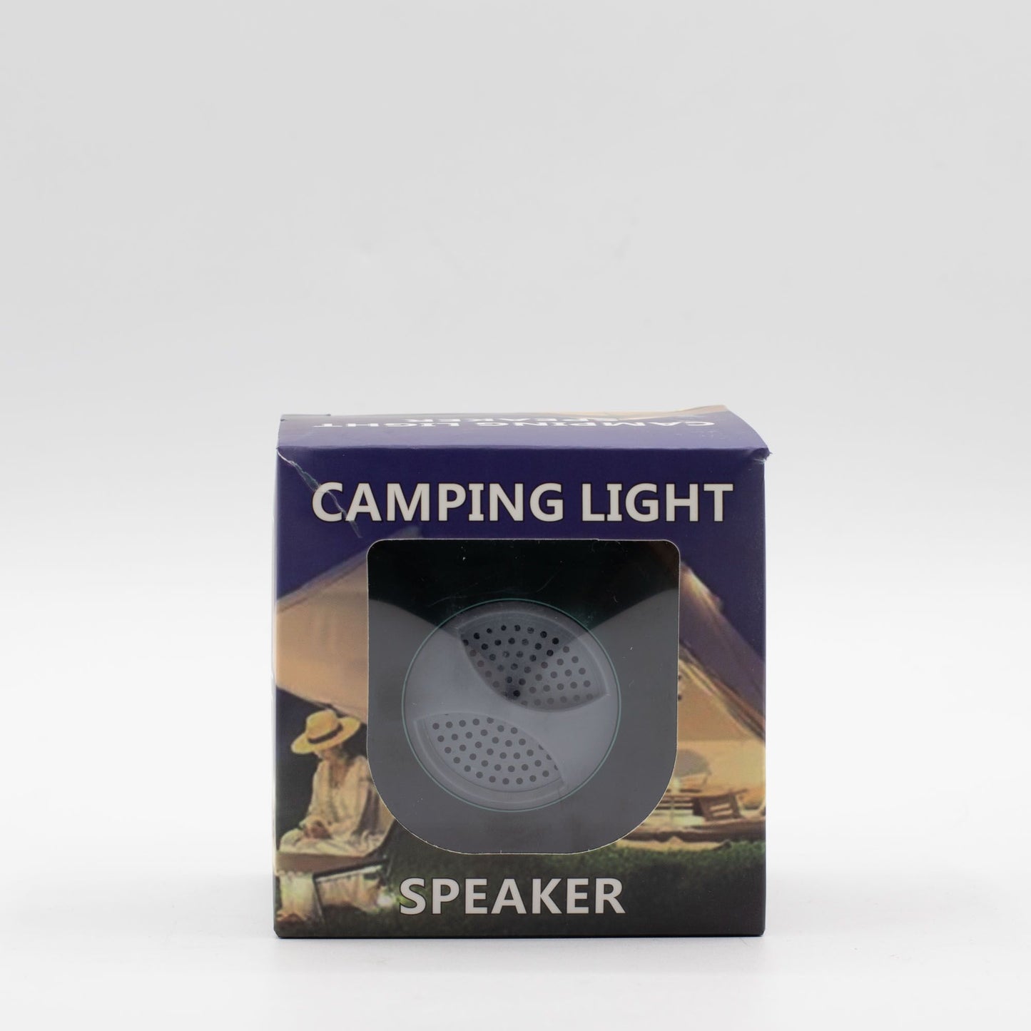 Camping Hanging Light & Mini Speaker – LED & Bluetooth