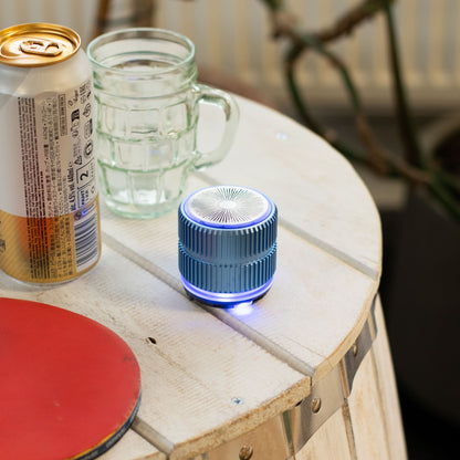 Camping Hanging Light & Mini Speaker – LED & Bluetooth