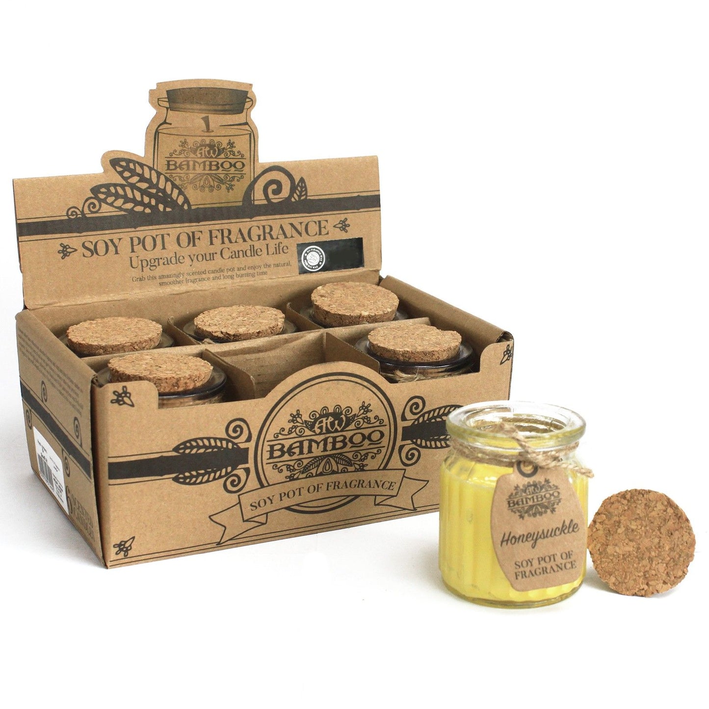 Honeysuckle Soy Candle – Pot of Fragrance