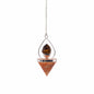 Gemstone Lantern Pendulum – Sunstone & Tigereye