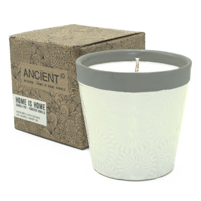Home is Home Candle Pot – Forever Vanilla | Natural Soy Wax