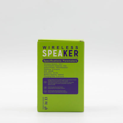 Camping Hook Mini Speaker – Portable Bluetooth Speaker with Hook