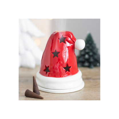 Santa Hat Incense Cone Burner and Tealight Holder