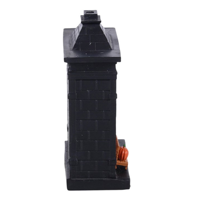 Haunted Library Incense Cone Holder – Halloween Resin Incense Burner
