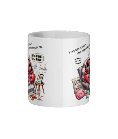 Fun Sarcastic Zodiac, Birth Star Sign, Cancer , Ceramic Coffee, Tea Mug 11oz