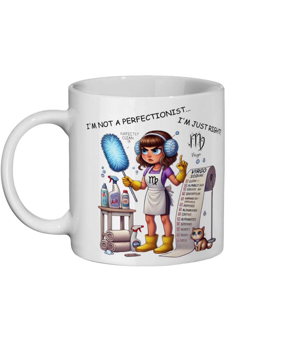 Choose Your Fun Sarcastic Zodiac, Birth Star Sign, Ceramic Coffee, Tea Mugs 11oz