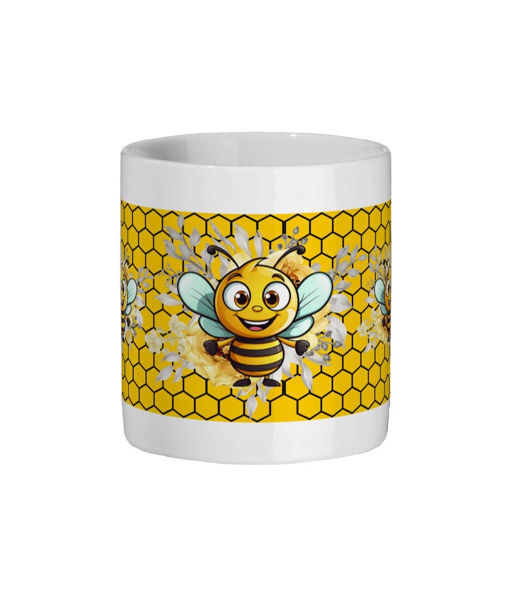 Fun Bee Coffee Ceramic 11 oz Mug