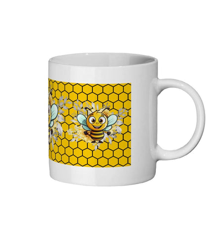 Fun Bee Coffee Ceramic 11 oz Mug