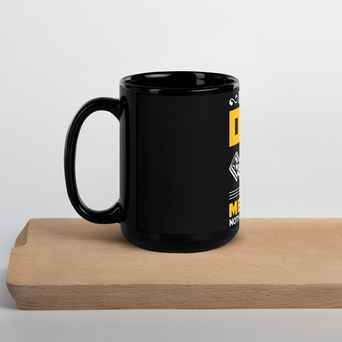 Black Glossy Mechanics 11 oz Coffee, Tea Mug
