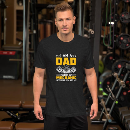 Mechanic Dad T-Shirt: Soft Cotton Unisex Tee
