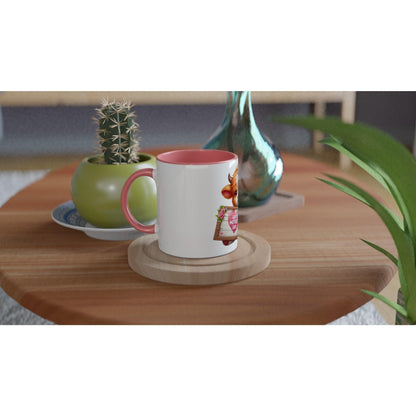 Baby Highland Cow Mother's Day Mug | Farm Animal Coffee Cup