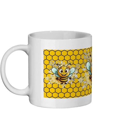 Fun Bee Coffee Ceramic 11 oz Mug