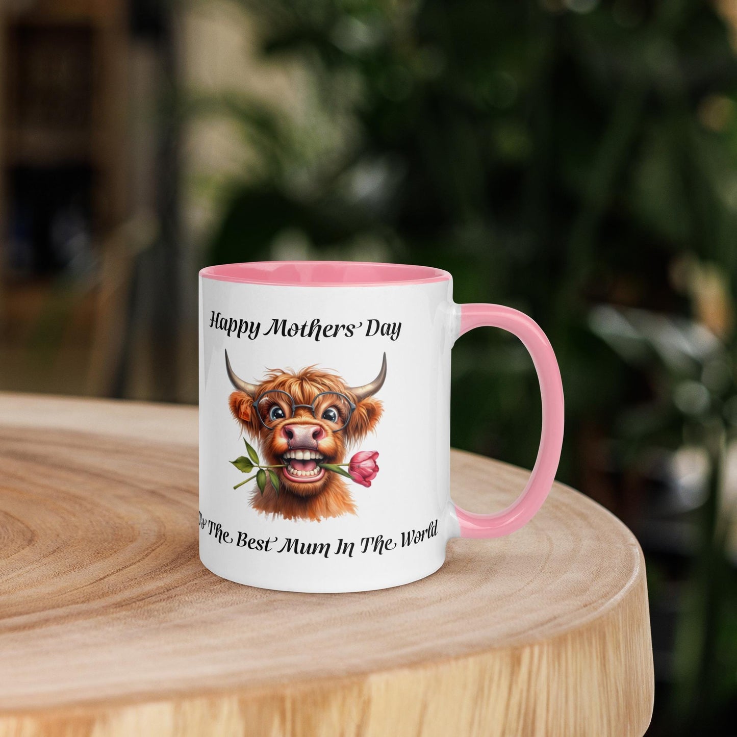Mothers Day Highland Cow Ceramic Coffee, Tea Mug Gift